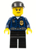 Police - World City Patrolman, Dark Blue Shirt with Badge and Radio, Black Legs, Black Cap (wc004)
