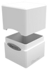 Satin Cube Deck Box